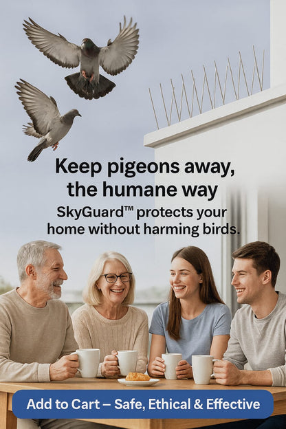 🕊️ SkyGuard™ Pigeon Control  — Set of 10