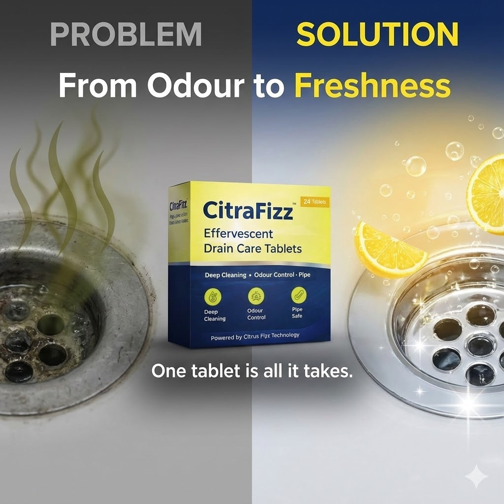 🍋 CitraFizz™ The Clean Upgrade Cleaning Tablets (24-Pack)